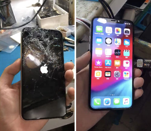 iphonex屏幕失灵，触屏乱跳