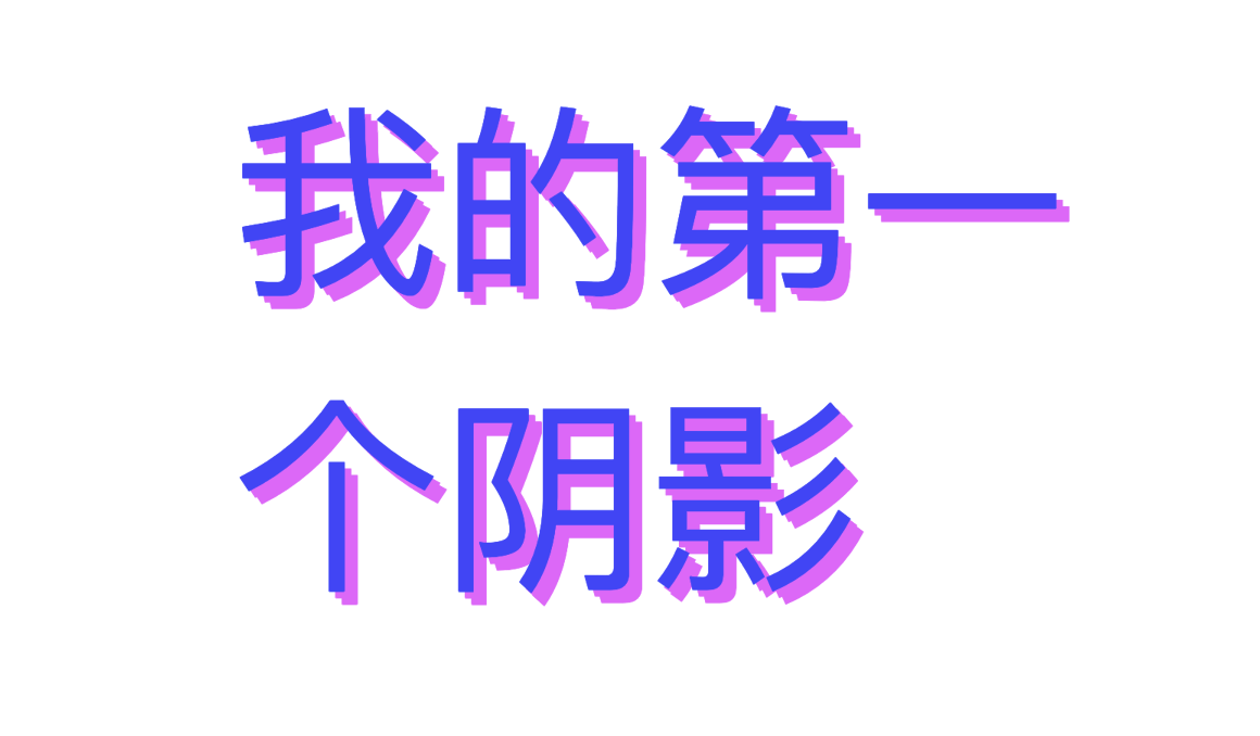 使用CSS文字阴影创建有趣的效果