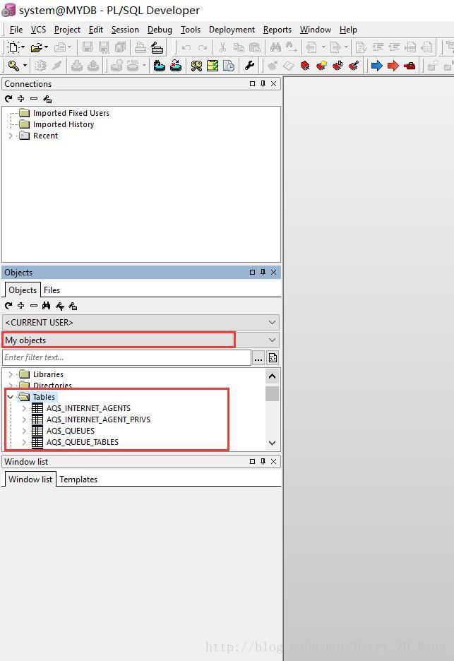 PLSQL Developer连接Oracle及基本使用，表及语句索引情况