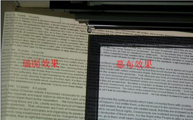 投影机要不要配屏幕？