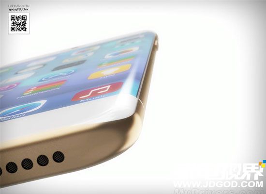 iPhone6大暴光 机身边框和屏幕玻璃成弧形