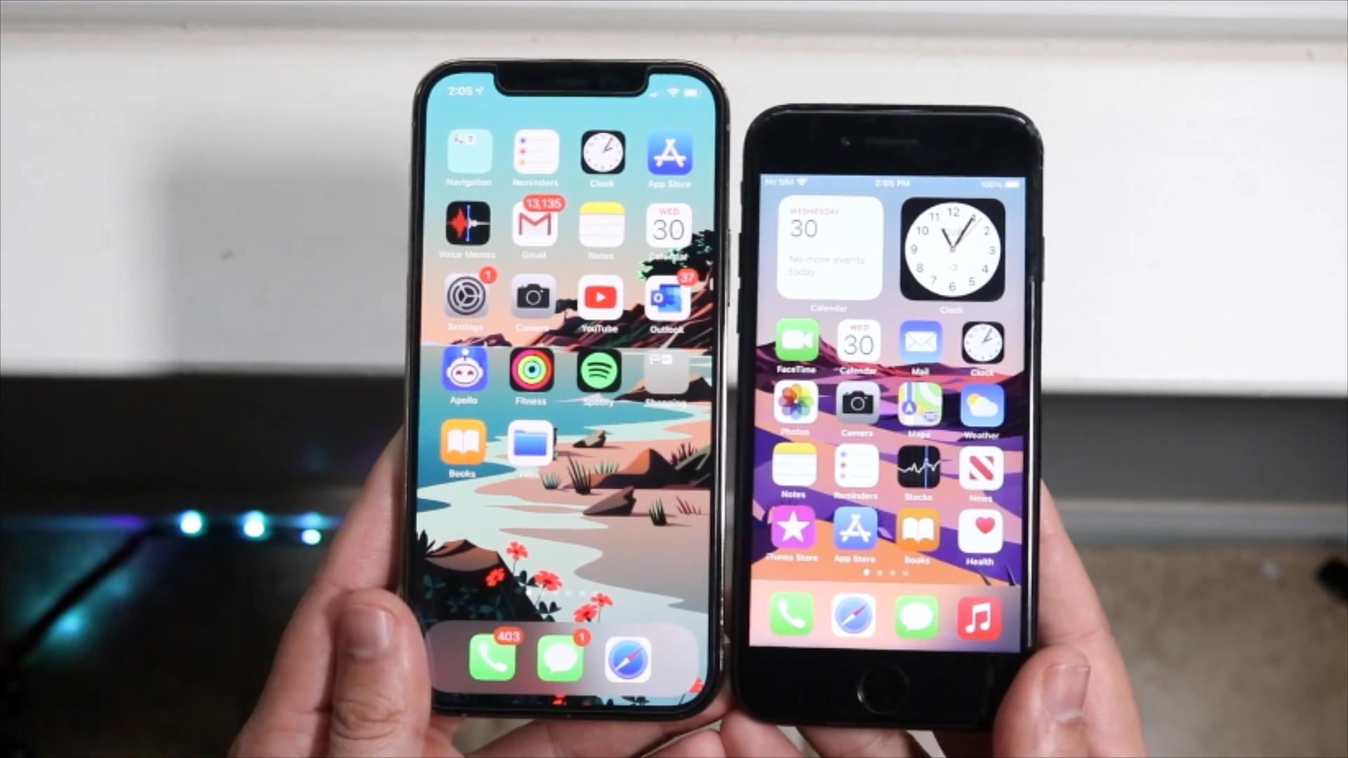iPhone12Pro和iPhone7真机深度对比