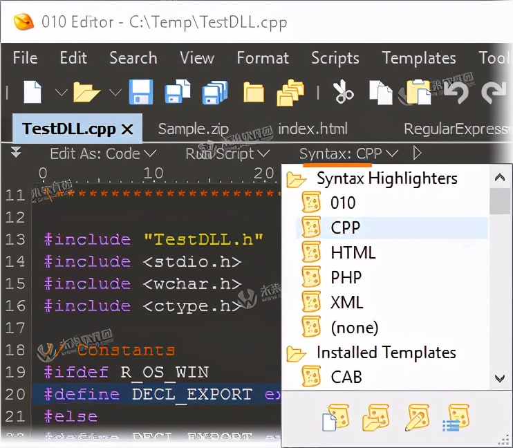 文本和十六进制编辑器：010 Editor for mac