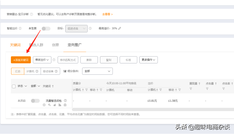 淘宝直通车图文详解（五）：三个步骤优化关键词，没有效果你找我