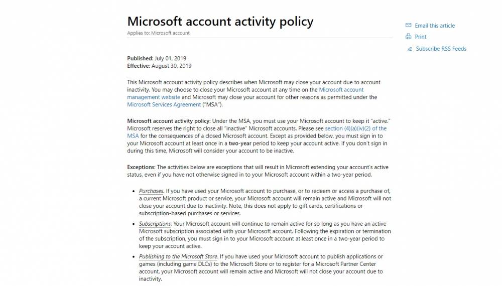 Hotmail、Outlook的用户请注意！微软要开始删除长期搁置账户