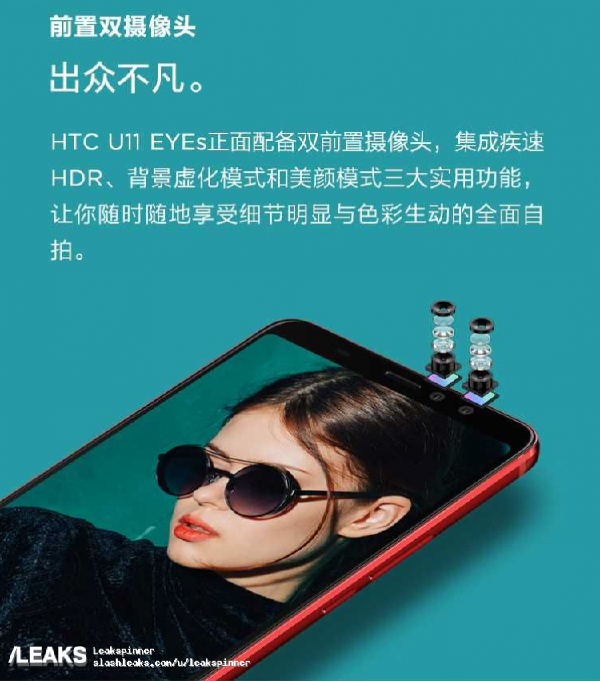 HTC U11 EYEs全曝光：性价比无敌