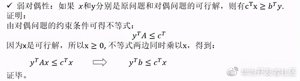 解析对偶理论与对偶单纯性法