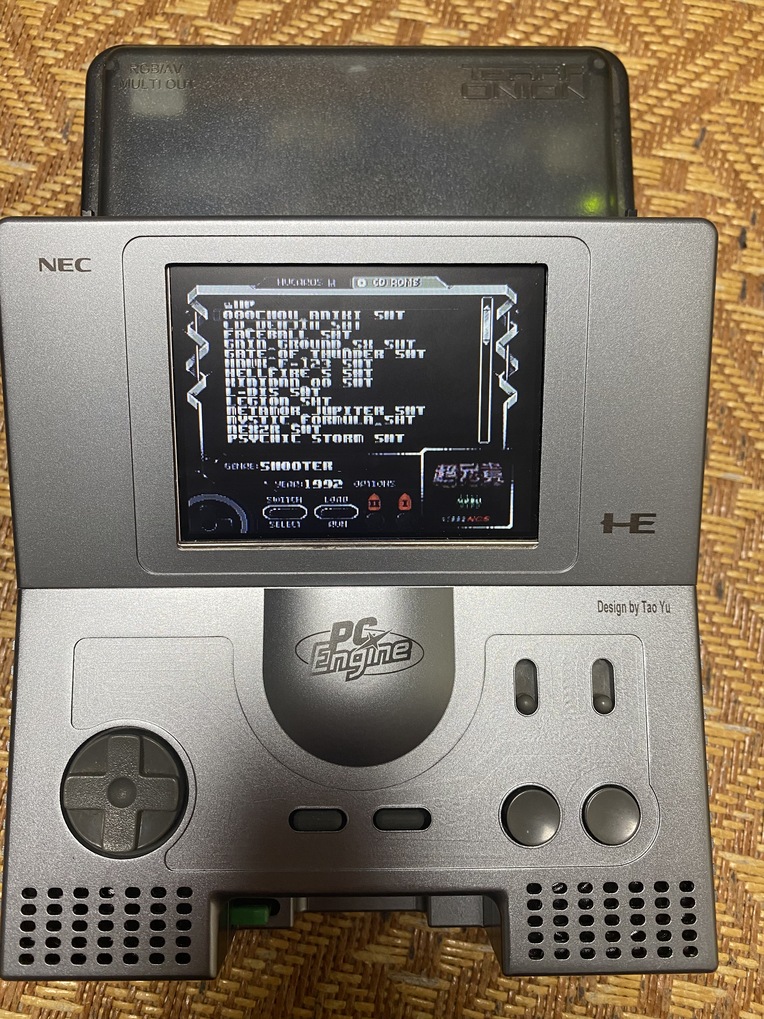 PCE烧录卡SSDS3游戏预览画面管理软件使用指南