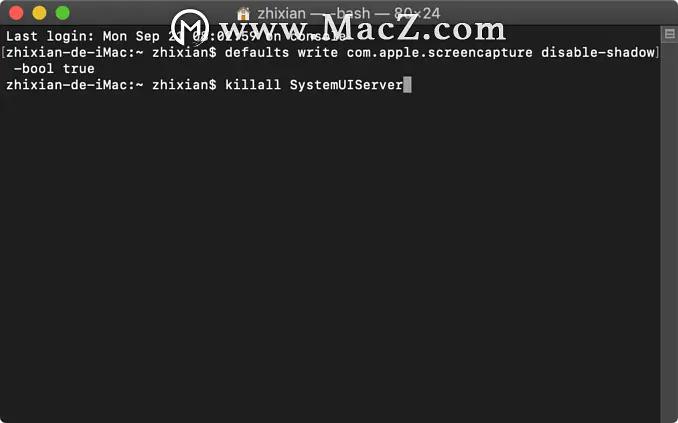MAC小技巧｜Mac屏幕截图去除窗口阴影