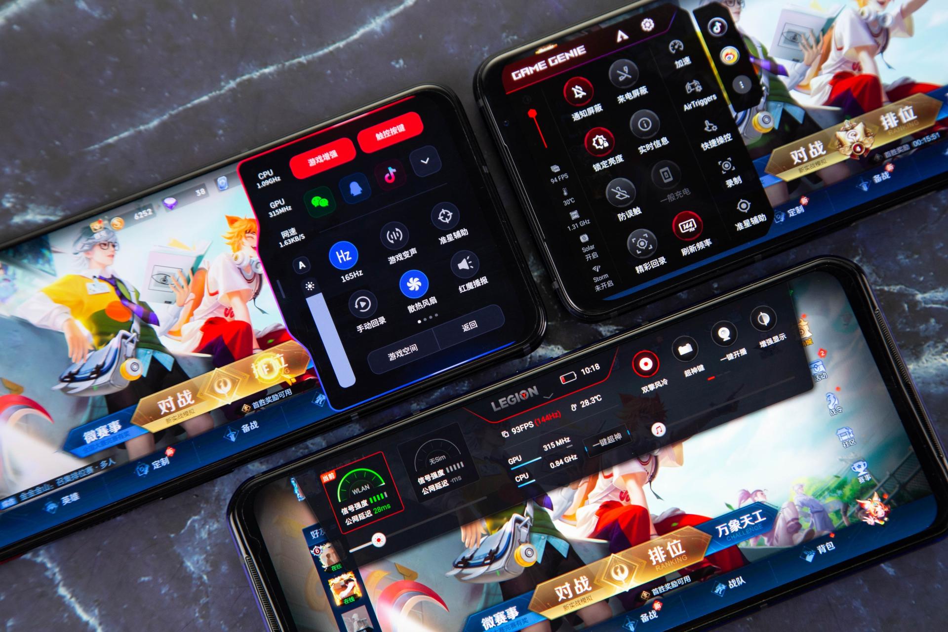 618三大热门游戏手机如何选？实测ROG、红魔和拯救者给你答案