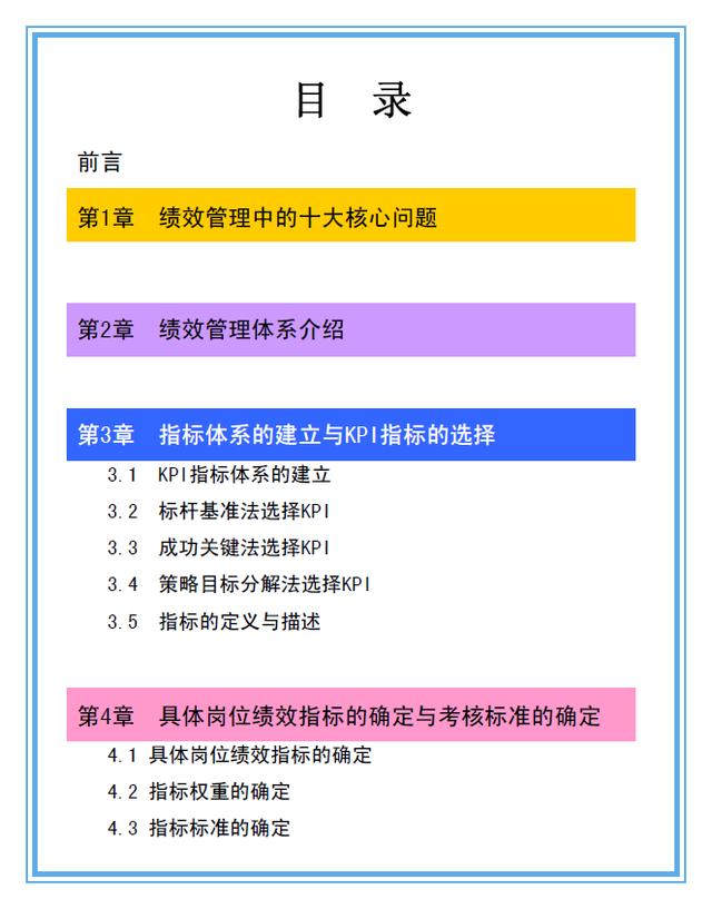 设定绩效考核指标的6个关键步骤（附全套指标与表格模板）