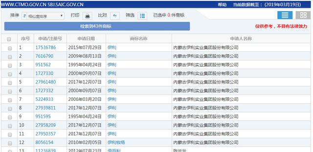 如何在官网上进行商标查询？