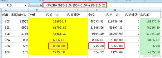 你的工资谈的税前还是税后？如何进行推算，附公式，拿走不谢