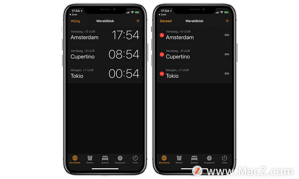 如何在 iPhone 上使用世界时钟和时区？