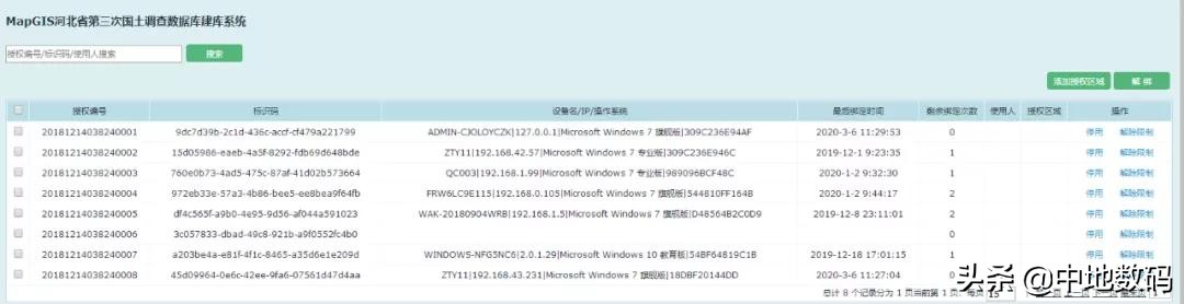 MapGIS第三次国土调查数据库管理系统FAQ
