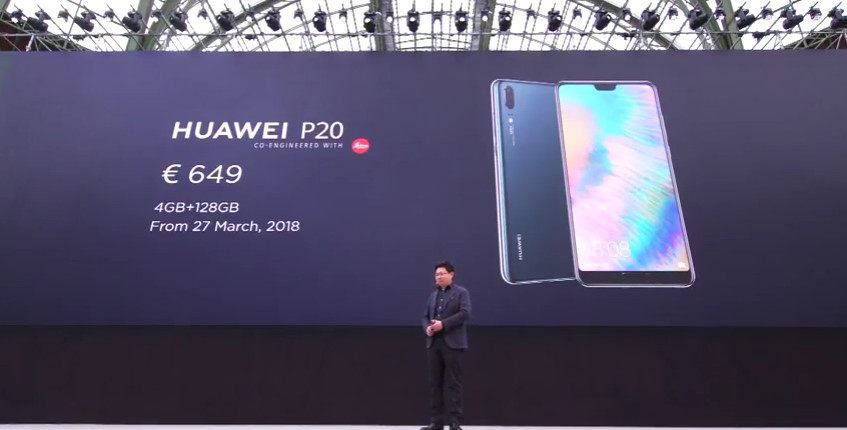 地表最强拍照手机华为P20发布：华丽配置 为所欲为