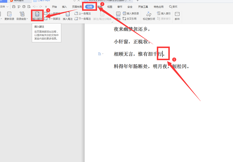 文字技巧—Word脚注怎么删除