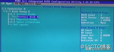 Dell R710 Raid 5磁盘阵列配置过程