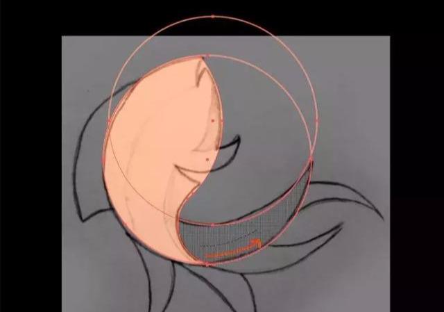 LOGO设计教程：自己就可以制作别人觉得很难的黄金比例logo