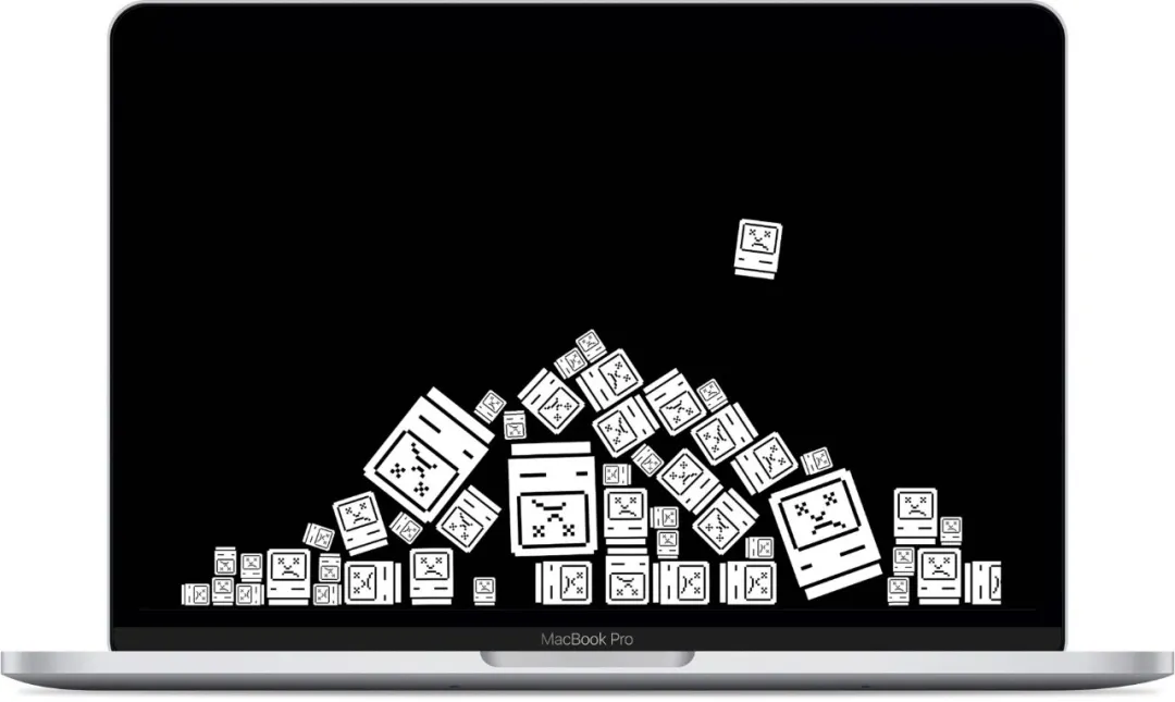 MacBook 动态屏保分享 | 悲伤的麦金塔