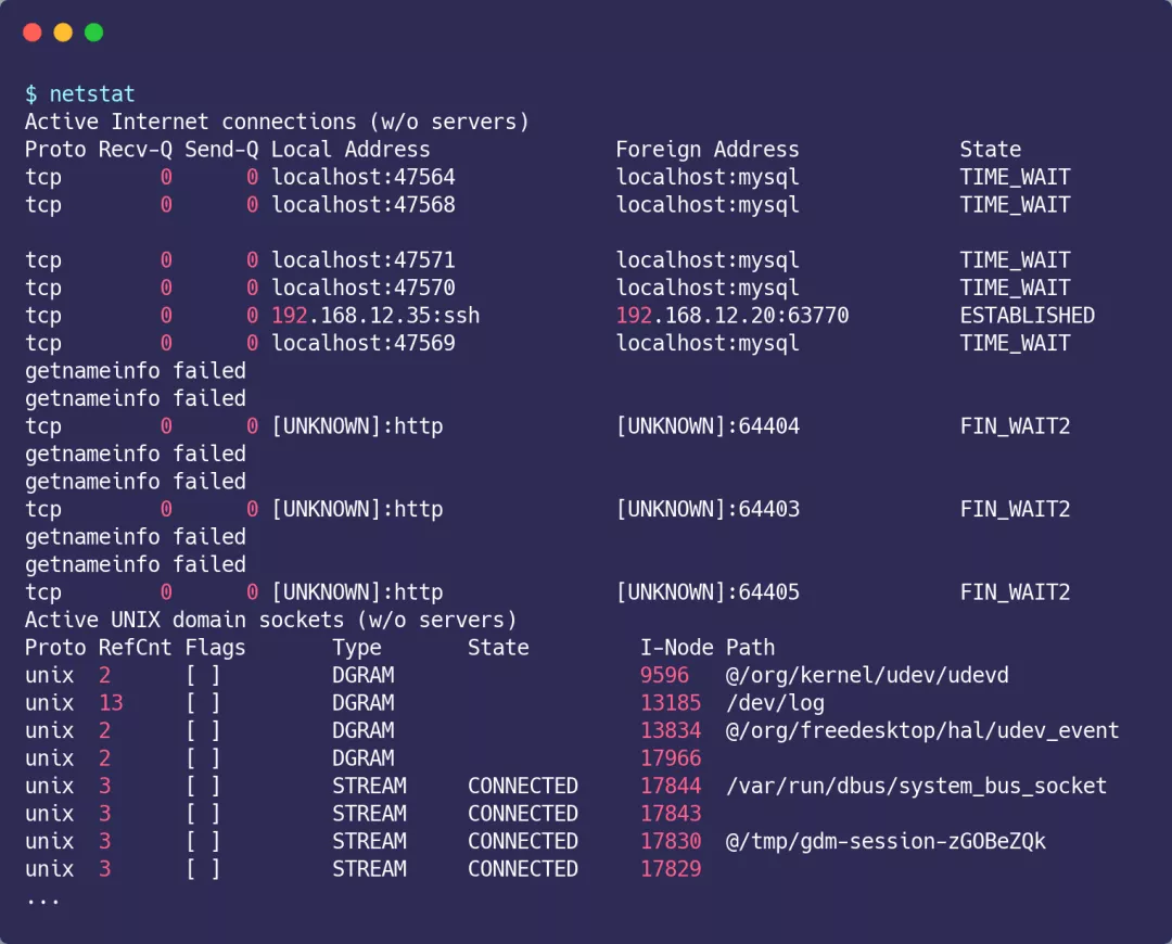 程序员也需要掌握的常用Linux网络命令汇总