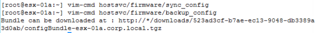vsphere Esxi配置备份与还原