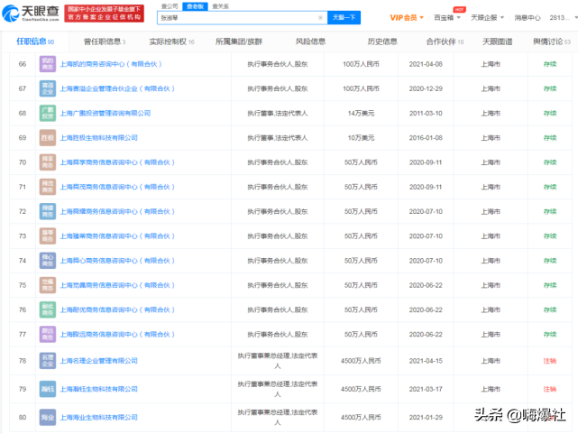 张庭夫妻未直接持股涉传销公司，律师称这能阻却公司第一层面风险