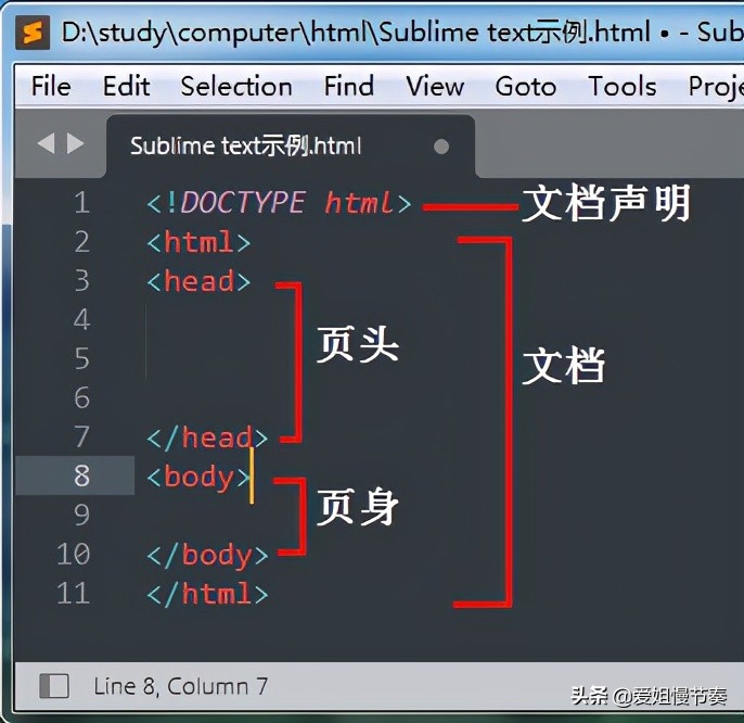 HTML学习笔记（3）HTML文件的基本标签和meta标签详解