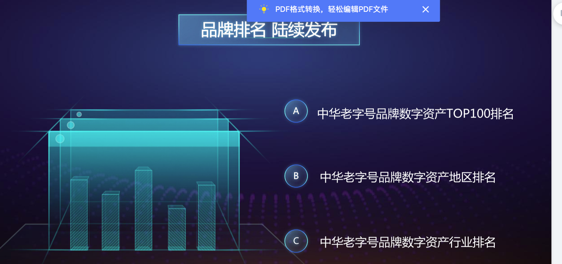中华老字号品牌数字资产TOP100名单出炉