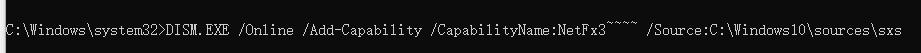 Win10 安装arcgis10.2 for desktop需要.net framework 解决方案