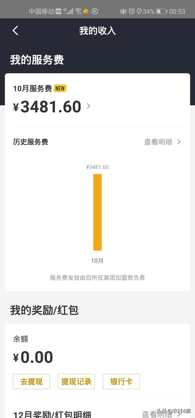 美团外卖骑手一个月挣多少？