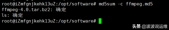 Linux命令详解：md5sum--查看文件MD5值