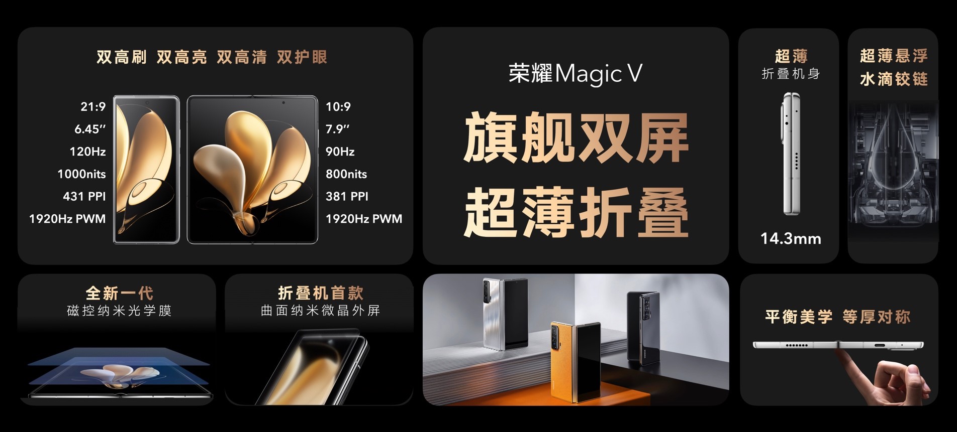 9999元起，荣耀首款折叠屏发布！当主力机无压力？