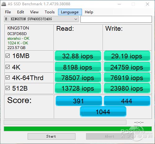 入门新选择！金士顿UV400 240G SSD评测