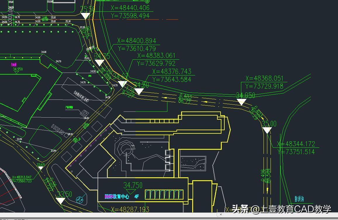 CAD如何快速标注坐标