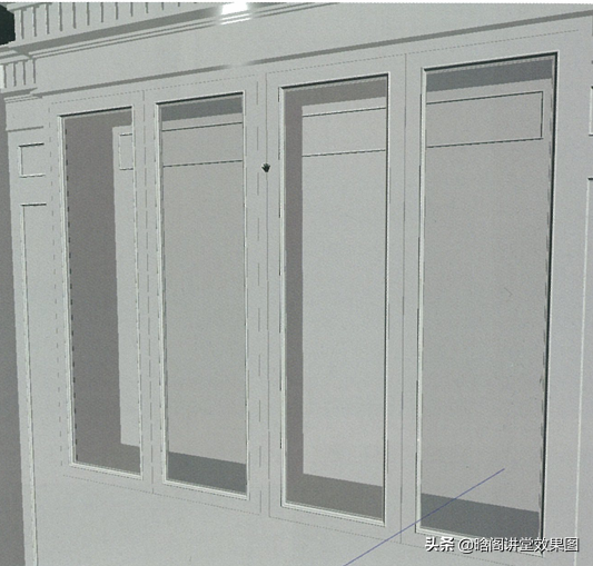 3dmax教程，一步一步教你做家具书柜