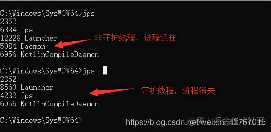 Java守护线程与用户线程的区别