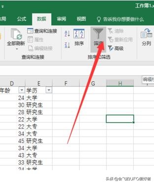 Excel筛选出符合条件的数据的操作步骤