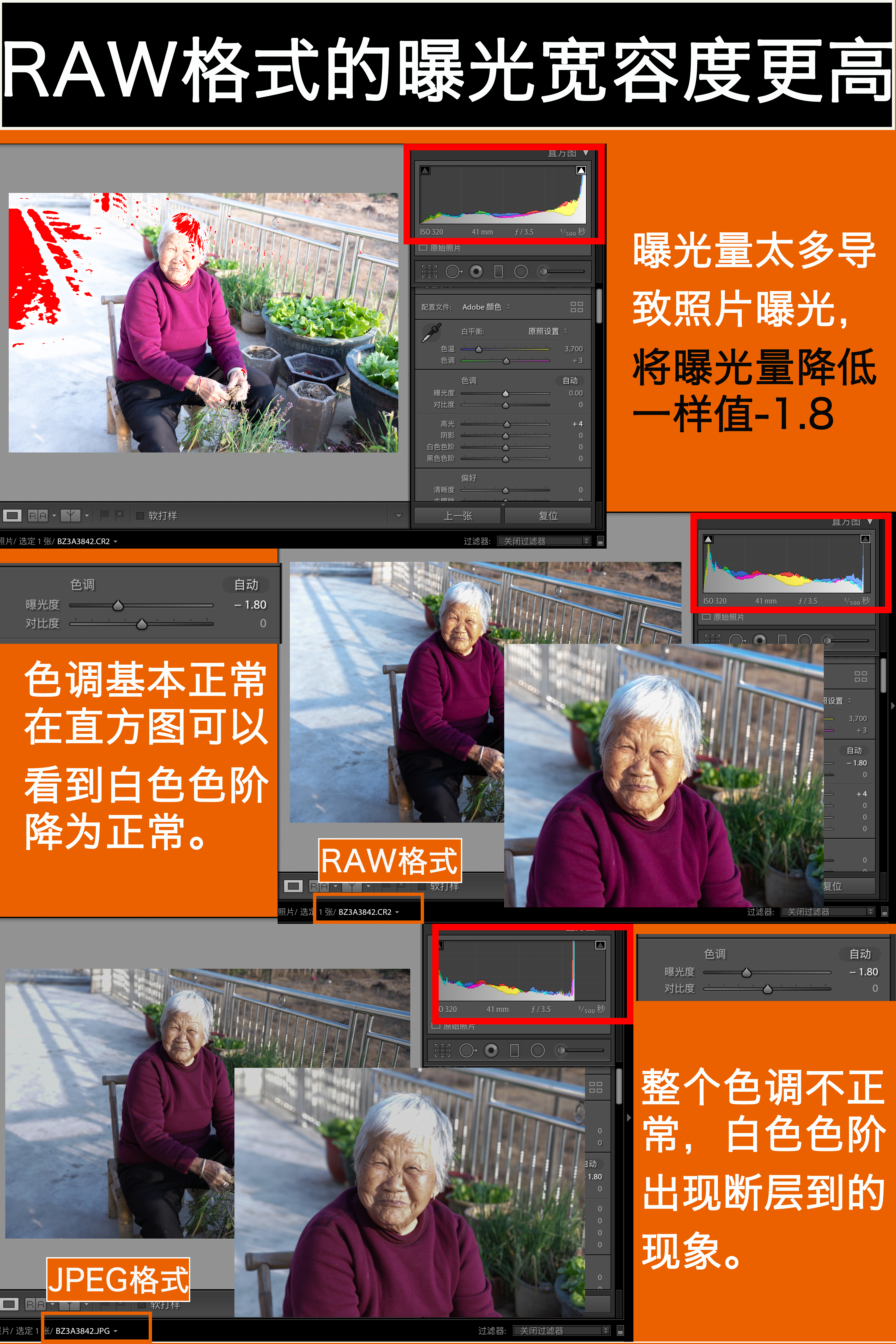 知道RAW和JPEG格式的特点和优势，从此不再纠结用哪种格式储存