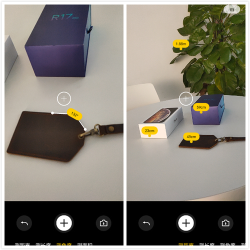 OPPO AR测量全面对比苹果测距仪 结果想不到