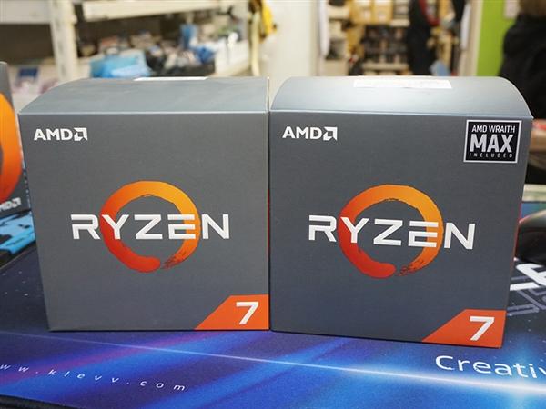 AMD锐龙7 2700/5 2600X新版：捆绑高级Wraith Max散热器