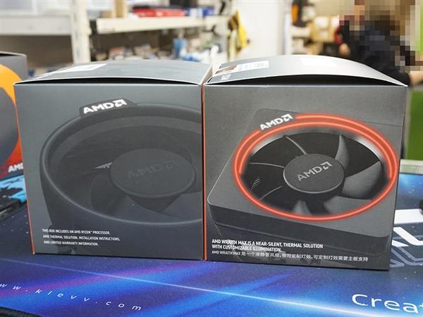 AMD锐龙7 2700/5 2600X新版：捆绑高级Wraith Max散热器