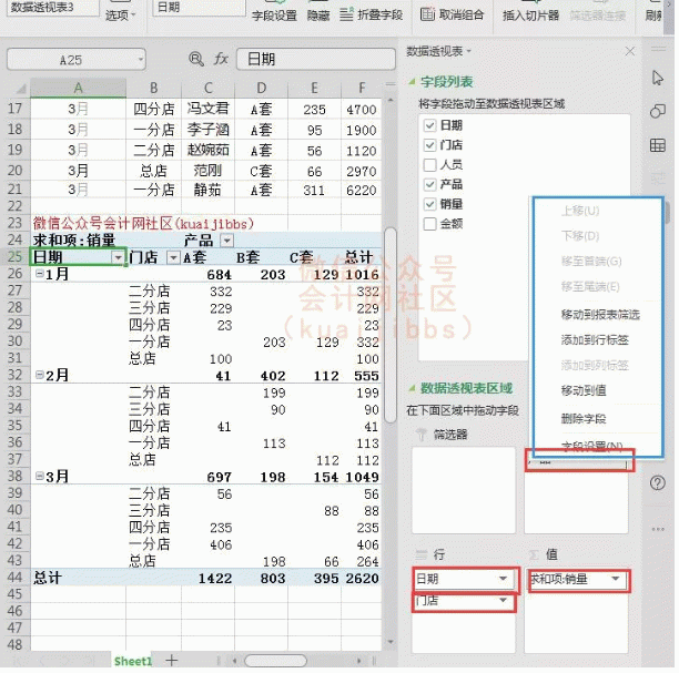 3步搞懂Excel的数据透视表，数据分析不怕了！