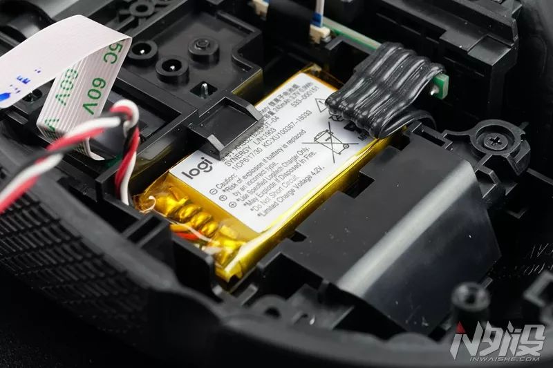 罗技G502 LIGHTSPEED无线游戏鼠标拆解分享