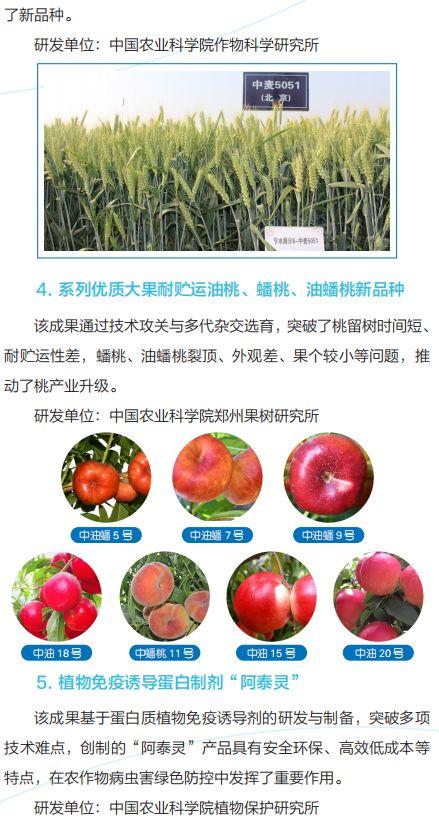 农业农村30项重大新技术、新产品和新装备发布，快来围观