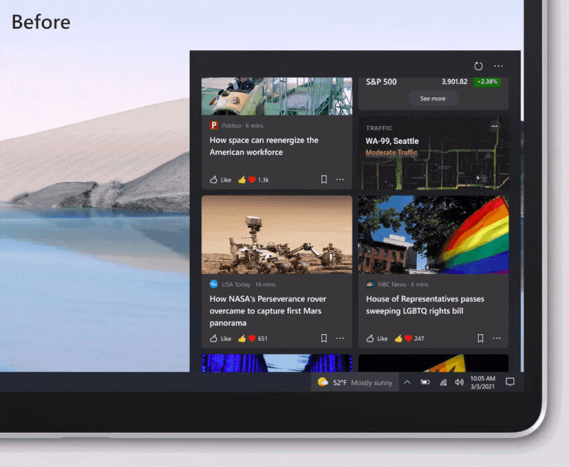 Windows 10 Build 21327.1010发布：测试服务管道更新