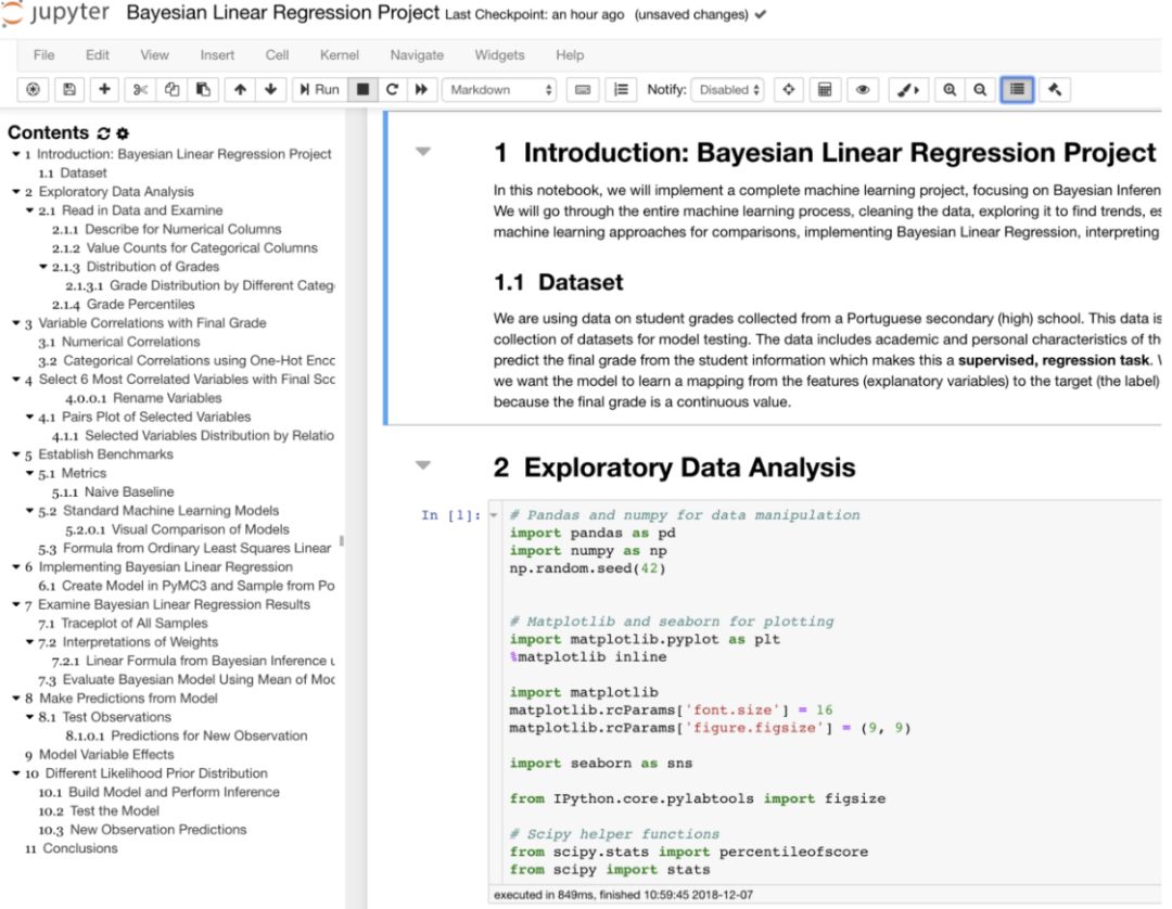 Jupyter Notebook 五大效率插件