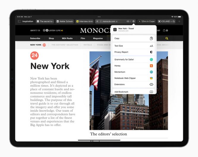 iPad OS 15发布，分屏和多任务处理方便了