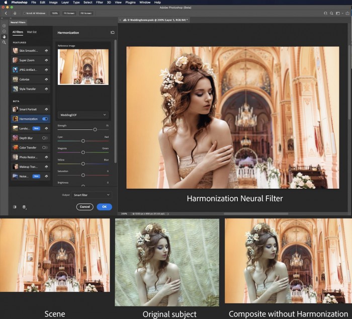 Adobe Photoshop更新 为桌面版本带来全新Sensei AI功能