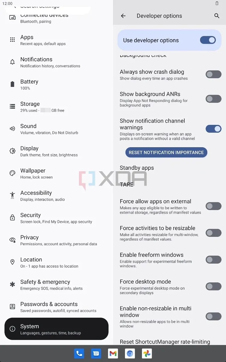 Android 13早期版本截图曝光：新功能和细节优化曝光